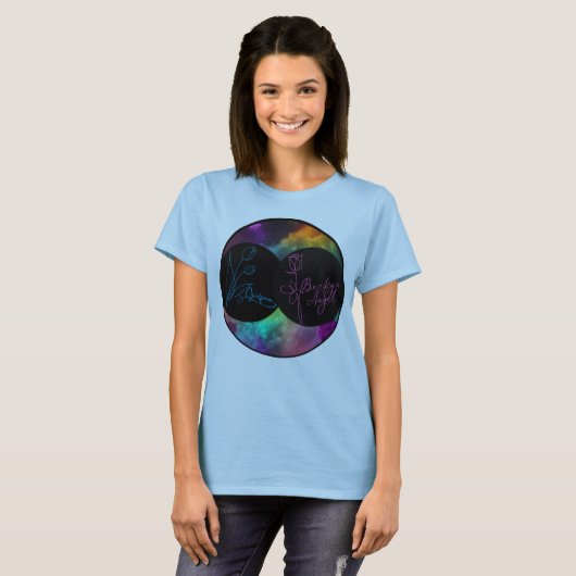 Freenbecky - Dunkler T - Shirt (Vorne ganz)