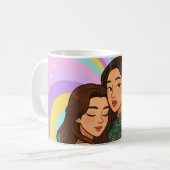 Freenbecky Thai GL Ship Couple Freen & Becky Kaffeetasse (Vorderseite Links)