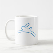 Freenet-Häschen-Logo Kaffeetasse (Links)