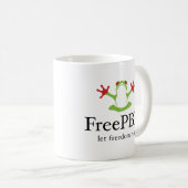FreePBX-Logo-Tasse (Classic) Kaffeetasse (VorderseiteRechts)