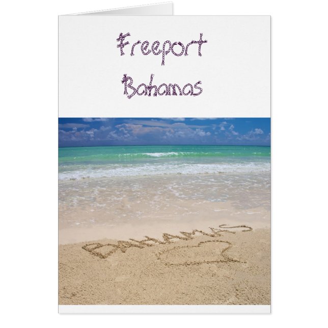 Freeport Bahamas Card (Vorne)