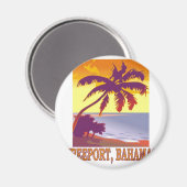 Freeport, Bahamas Magnet (Vorderseite/Rückseite)