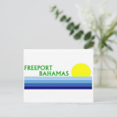 Freeport, Bahamas Postkarte (Stehend Vorderseite)
