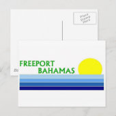 Freeport, Bahamas Postkarte (Vorne/Hinten)