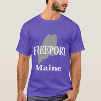 Freeport Maine Staat City and Town Pride T-Shirt
