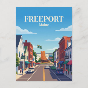 Freeport USA Postkarte