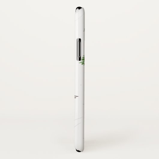 Freeride Alpine Skiern Skifahren Party Case-Mate iPhone Hülle (Hinten/Rechts)