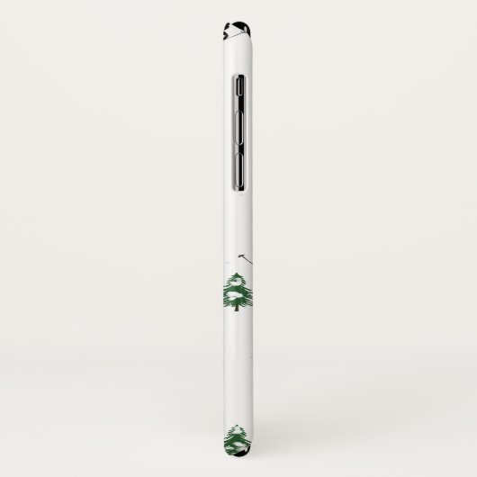 Freeride Alpine Skiern Skifahren Party Case-Mate iPhone Hülle (Hinten/Links)