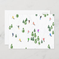 Freeride Alpine Skiern Skifahren Party