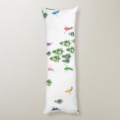 Freeride Alpine Skiern Skifahren Party Seitenschläferkissen (Rückseite (Vertikal))