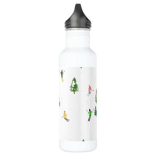 Freeride Alpine Skiers Skilaufe Ski Edelstahlflasche (Links)
