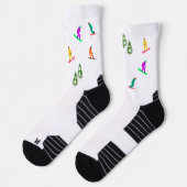 Freeride Snowboard Snowboarder Snowboarder Socken (Links)