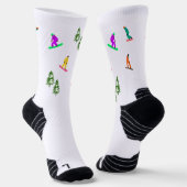 Freeride Snowboard Snowboarder Snowboarder Socken (Gewinkelt)