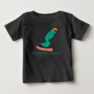 Freeride Snowboarder Snowboard Squad Team Baby T-shirt
