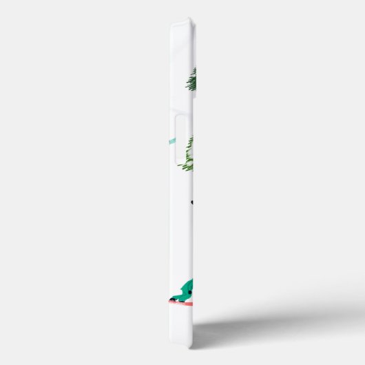 Freeride Snowboarder Snowboarden Illustration Case-Mate iPhone Hülle (Rückseite / Rechts)