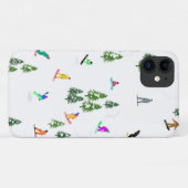 Freeride Snowboarder Snowboarden Illustration Case-Mate iPhone Hülle (Rückseite (Horizontal))
