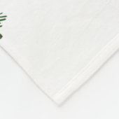 Freeride Snowboarder Snowboarden Illustration Fleecedecke (Ecke)