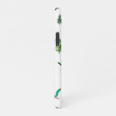 Freeride Snowboarder Snowboarden Illustration iPhone Hülle (Rechte Seite)