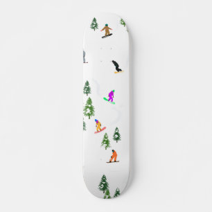 Freeride Snowboarder Snowboarden Illustration Skateboard