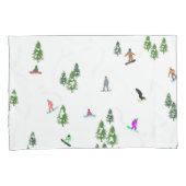 Freeride Snowboarder Snowboarder Design Kissenbezug (Vorderseite-Rechts)