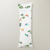 Freeride Snowboarder Snowboarder Design Seitenschläferkissen (Vorderseite Vertikal)