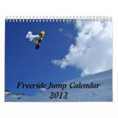 Freeride Sprungs-Kalender 2012 Kalender (Titelbild)