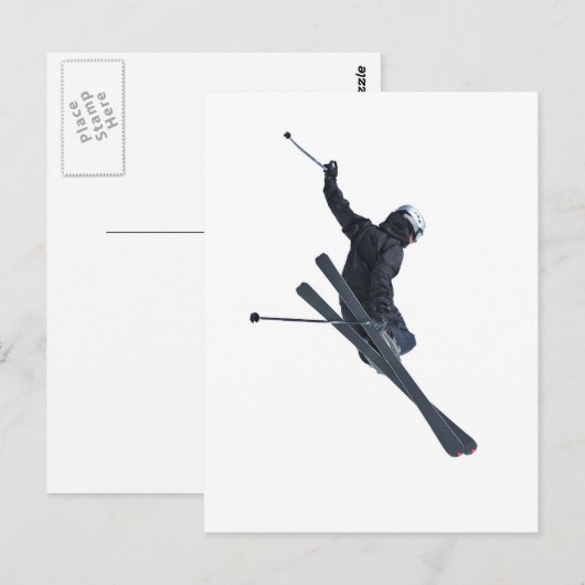 Freerider Postkarte (Vorne/Hinten)