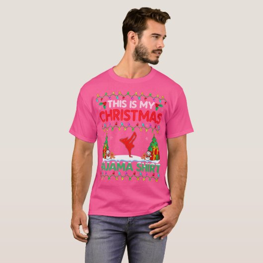 Freerunning Christmas Shirt Holiday Parkour Xmas (Vorne ganz)