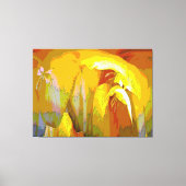 Freesia Abstrakt Leinwanddruck (Vorderseite)