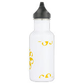 Freesia-Blume 7 Edelstahlflasche (Rechts)