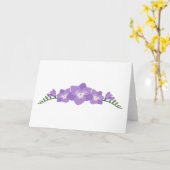 Freesia Blume Karte (Gelbe Blume)