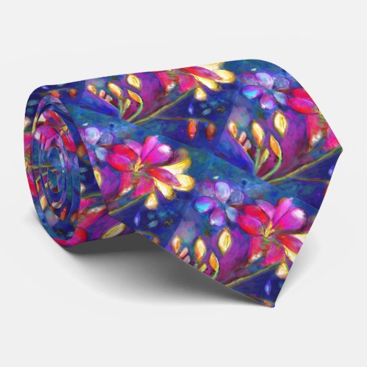 Freesia-BlumenKrawatte Krawatte (Gerollt)