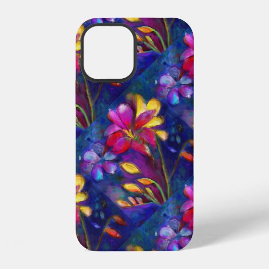 Freesia Floral IPhone Fall Hülle (Rückseite)