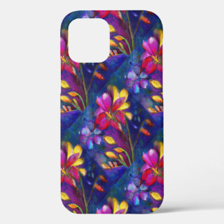 Freesia Floral IPhone Fall 12 Hülle