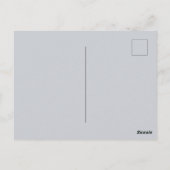 Freesia im dunklen Hintergrund. Mit Beileid Postkarte (Rückseite)