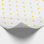 Freesia-Punkte klein Geschenkpapier (Ecke)