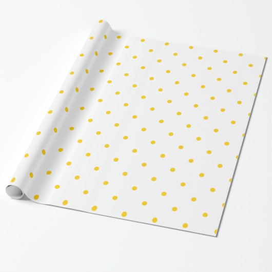Freesia-Punkte klein Geschenkpapier (Ungerollt)