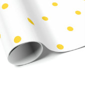 Freesia-Punkte klein Geschenkpapier (Rolleneckpunkt)