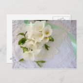 Freesias auf Postkarte (Vorne/Hinten)