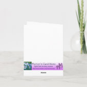 Freesias Notecard Karte (Rückseite)