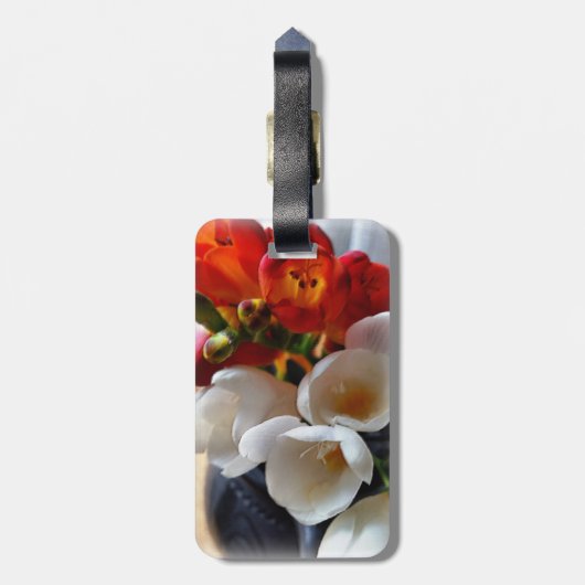 Freesiebuch Gepäckanhänger (Rückseite vertikal)