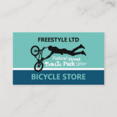 Freestyle Bike Motocross, Cycling Store Visitenkarte (Vorderseite)