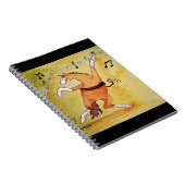 Freestyle Dressage Dancing Horn Notebook Notizblock (Rechte Seite)