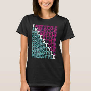 Freestyle Full Front 80er Electronic Dance Music T-Shirt