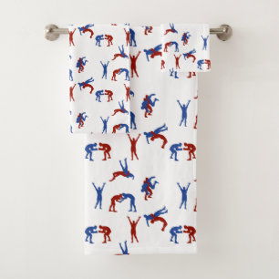 Freestyle Greco Roman Wrestling Badhandtuch Set