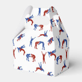 Freestyle Greco Roman Wrestling Pattern Geschenkschachtel (Rückseite)