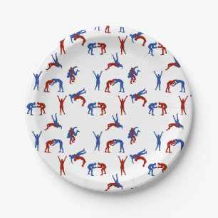 Freestyle Greco Roman Wrestling Pattern Pappteller