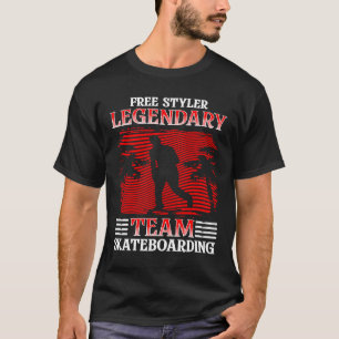 Freestyle Legendary Team Skateboarding T-Shirt