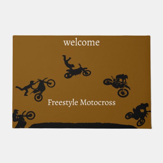 Freestyle Motocross Fußmatte (Vorderseite)