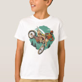 Freestyle Motorradstunts FMX T-Shirt (Vorderseite)